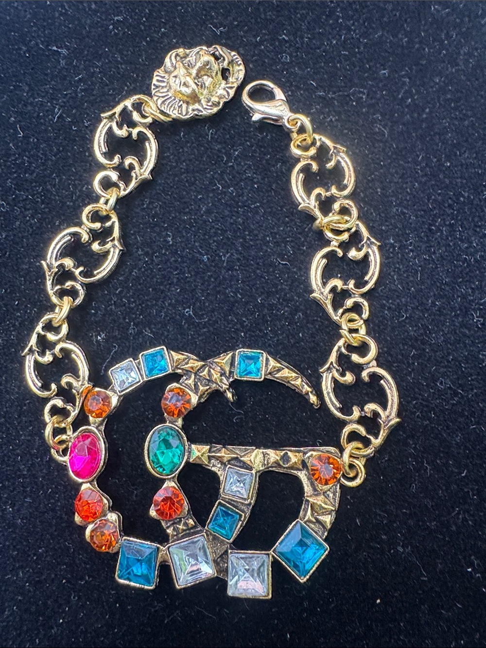Bracelet multi color crystals